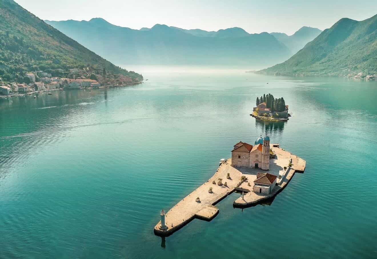 Lady of the Rocks and Perast Montenegro boat tour from Kotor with 382 Boat