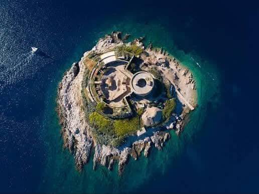 Mamula Island stop on Ultimate Boka Bay Boat Tour in Montenegro